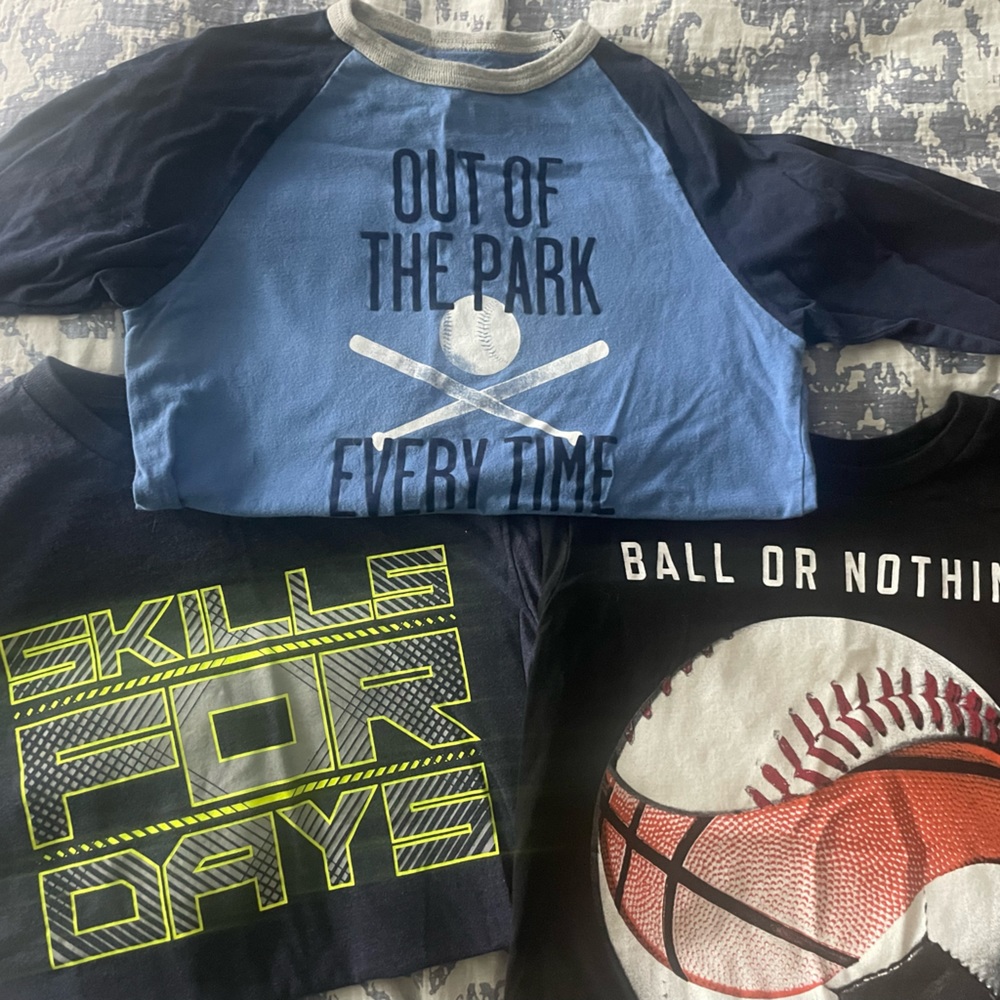3 Long sleeve Children’s Place Shirts - size 7/8